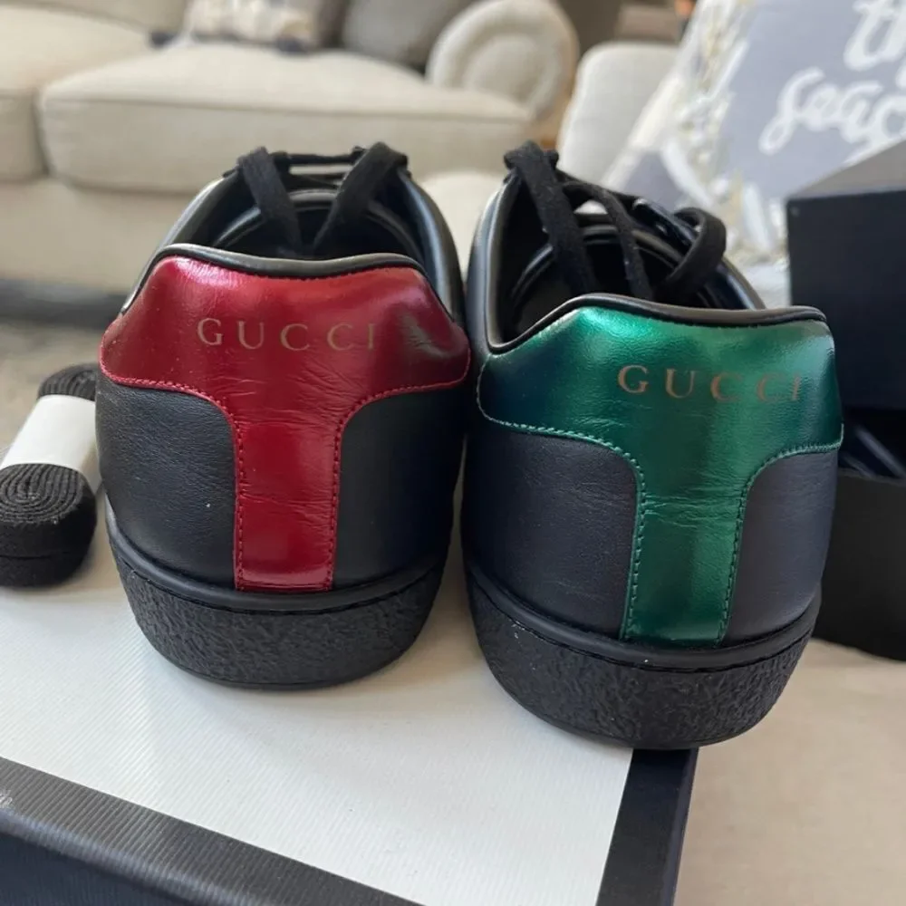 Gucci Ace Leather Sneakers